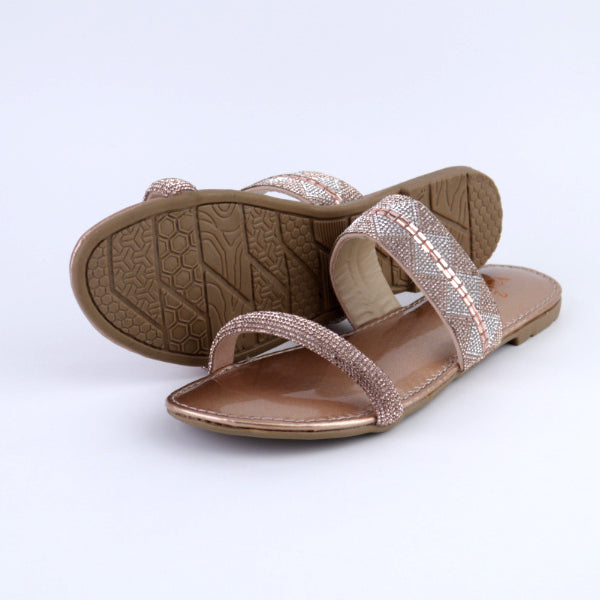 Fancy Rhinestone Strap Slide Sandals for Women: The Ultimate in Style and Comfort