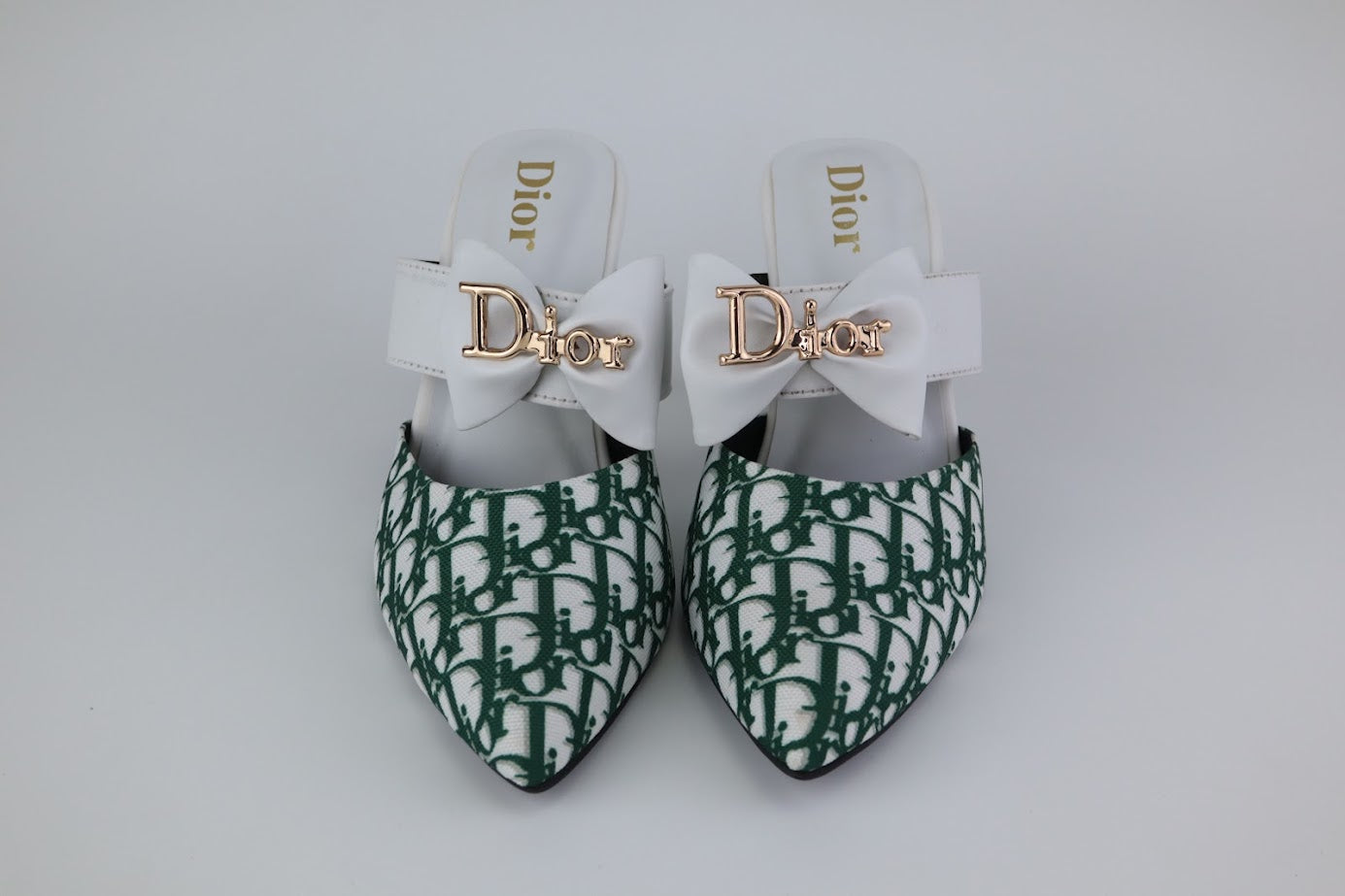 DIOR's Bow Heel Pumps Court Shoes - Exclusive Pricing for Pakistan