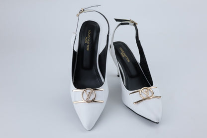 Louis Vuitton Devotion: Unraveling the Elegance - Price of Women's Pointed Toe Leather Slingback Pumps in Pakistan
