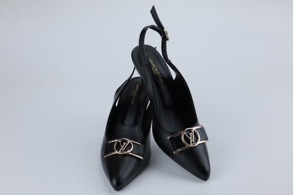 Louis Vuitton Devotion: Unraveling the Elegance - Price of Women's Pointed Toe Leather Slingback Pumps in Pakistan