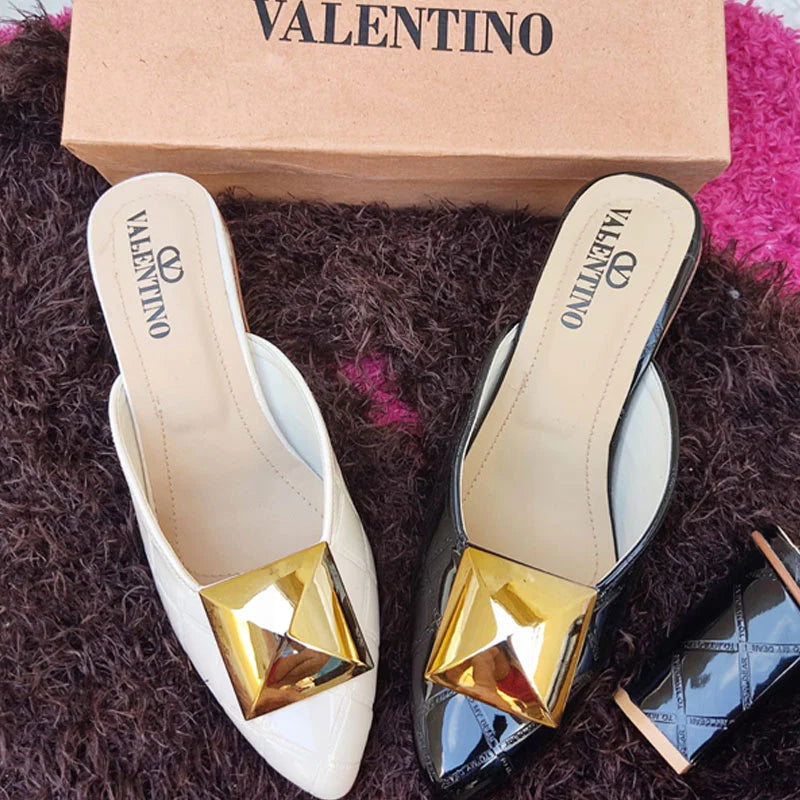 Valentino Garavani Women’s Rockstud Pumps High Heel Sandals: A Timeless Fashion Statement