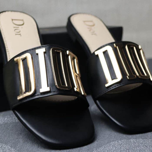 Dior Slippers for Women: Embrace Luxury with Ladies Dior Logo Slides